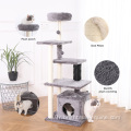 52 "DIY Cat Tower Tree Pet Furniture Sratching Post avec pinceau en plastique